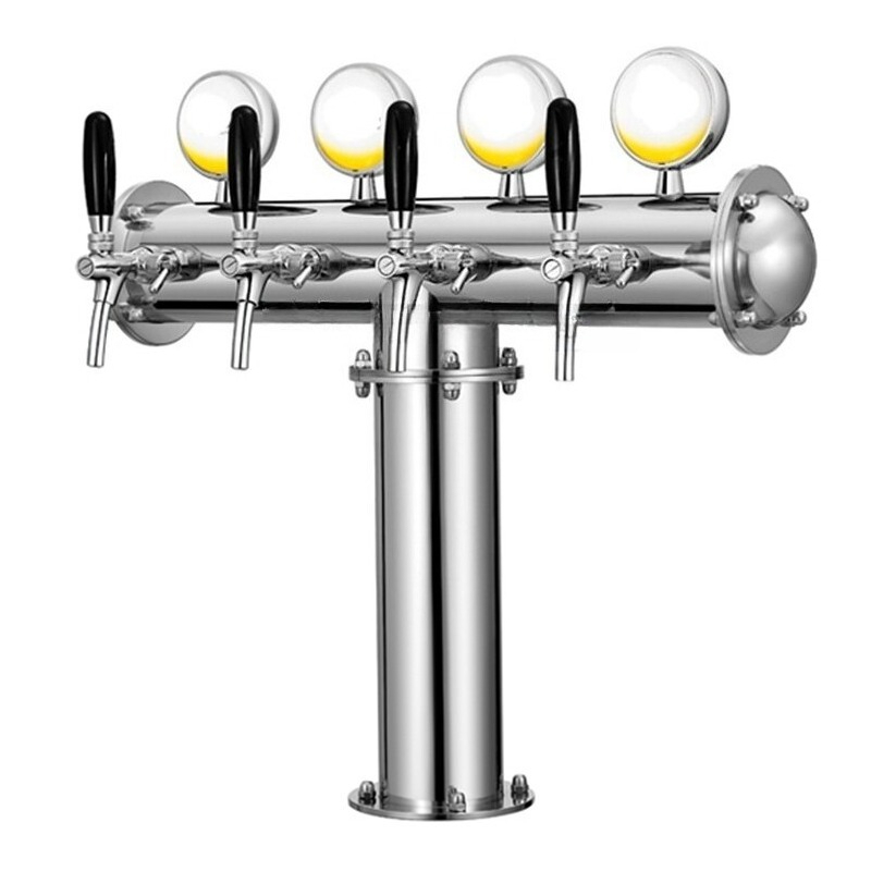Wine Draft Beer - Coluna de Vinho em Aço Inoxidável