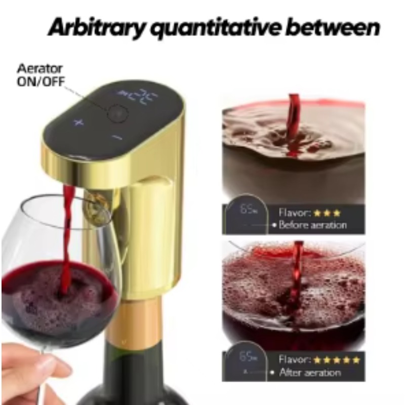 Dispensador de Vinho Elétrico  - Wine Aerator Pour avaliação e preço