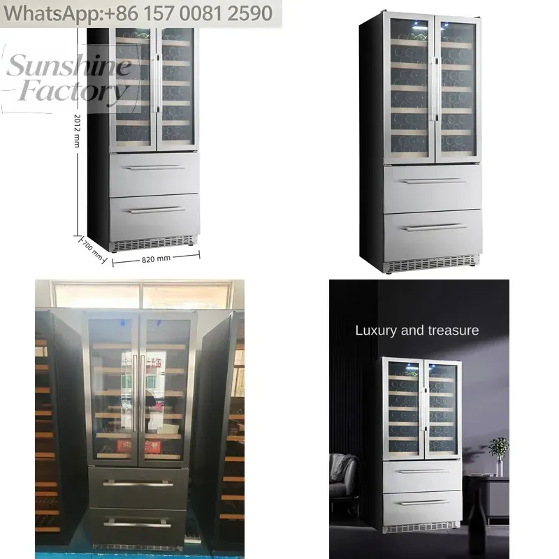 NE-362 Adega Climatizada Comer - Wine Beer Dual Zone avaliação e preço